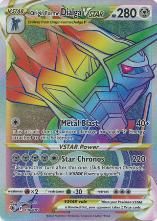 S10 198/189 Origin Forme Dialga VSTAR