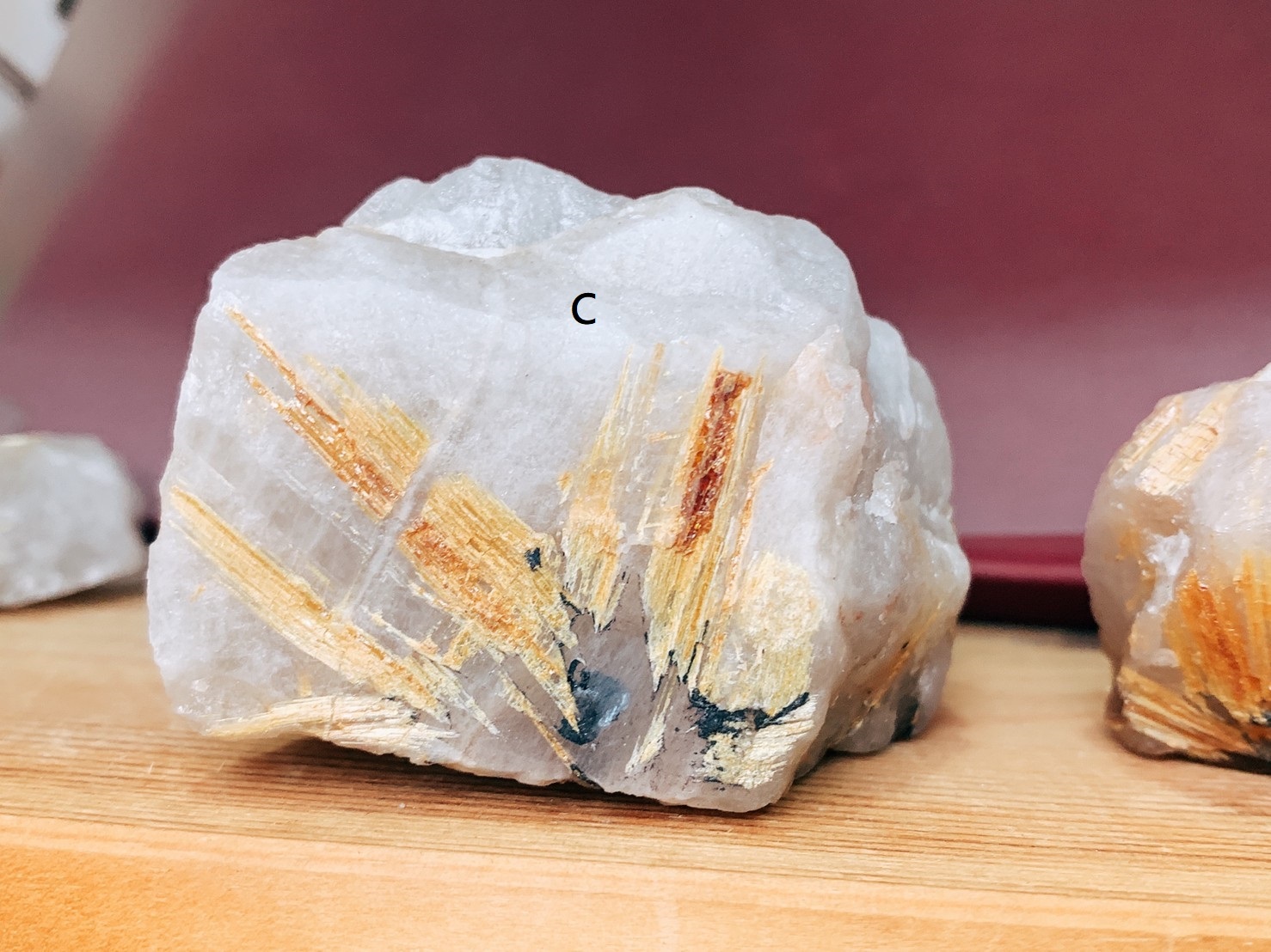 稀有鈦晶花原礦丨招財避邪決策力