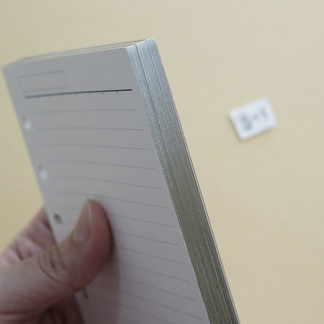 BIBLE 銀邊 橫線內頁 6mm｜ASHFORD 日本