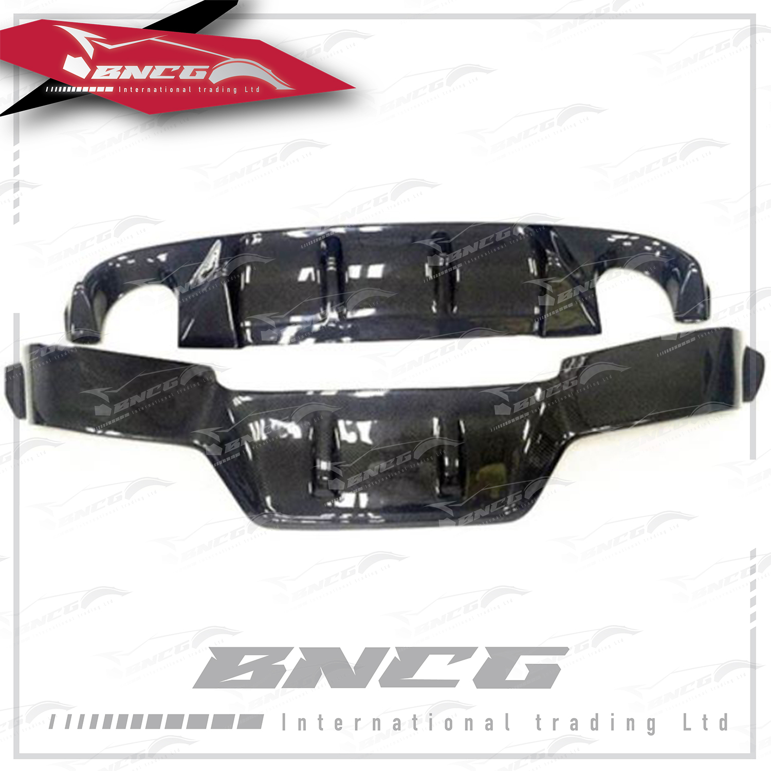 極致 Infiniti Q50 14-16年式 改裝 卡夢 碳纖維 外觀件 空力套件 後下巴 後導流 【兩件式】