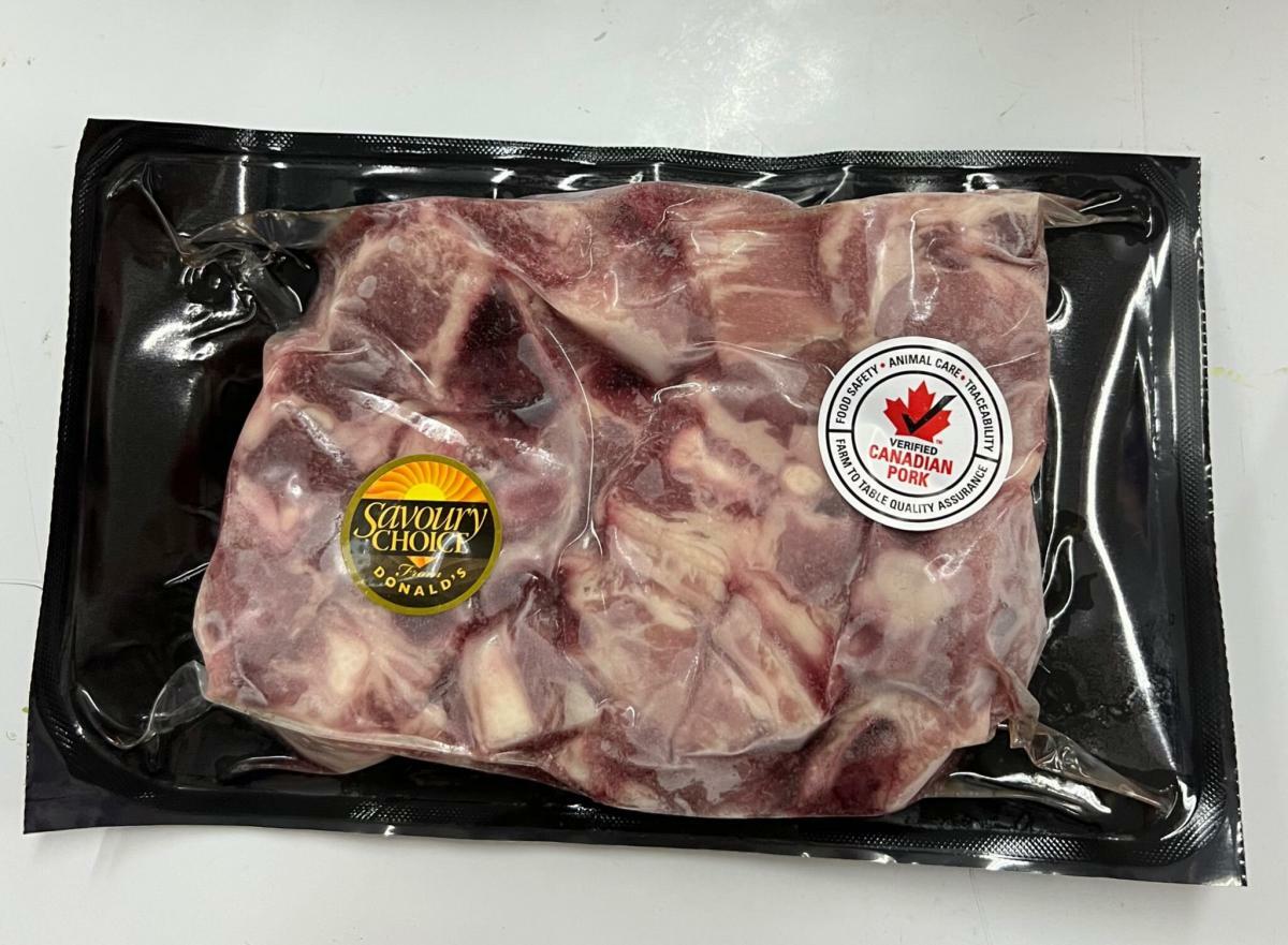 Savoury Choice 加拿大無激素保濕豬排骨粒 450g (急凍 -18°C)