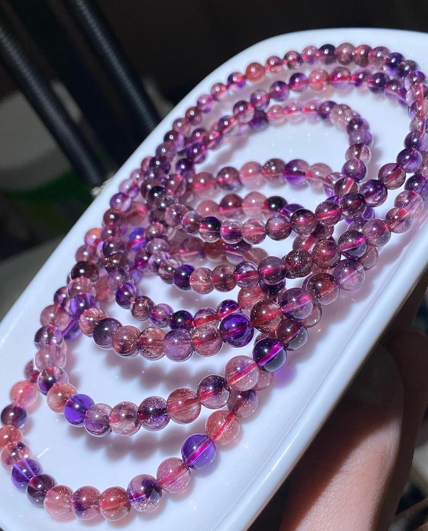 雙色密礦紫粉燈超七