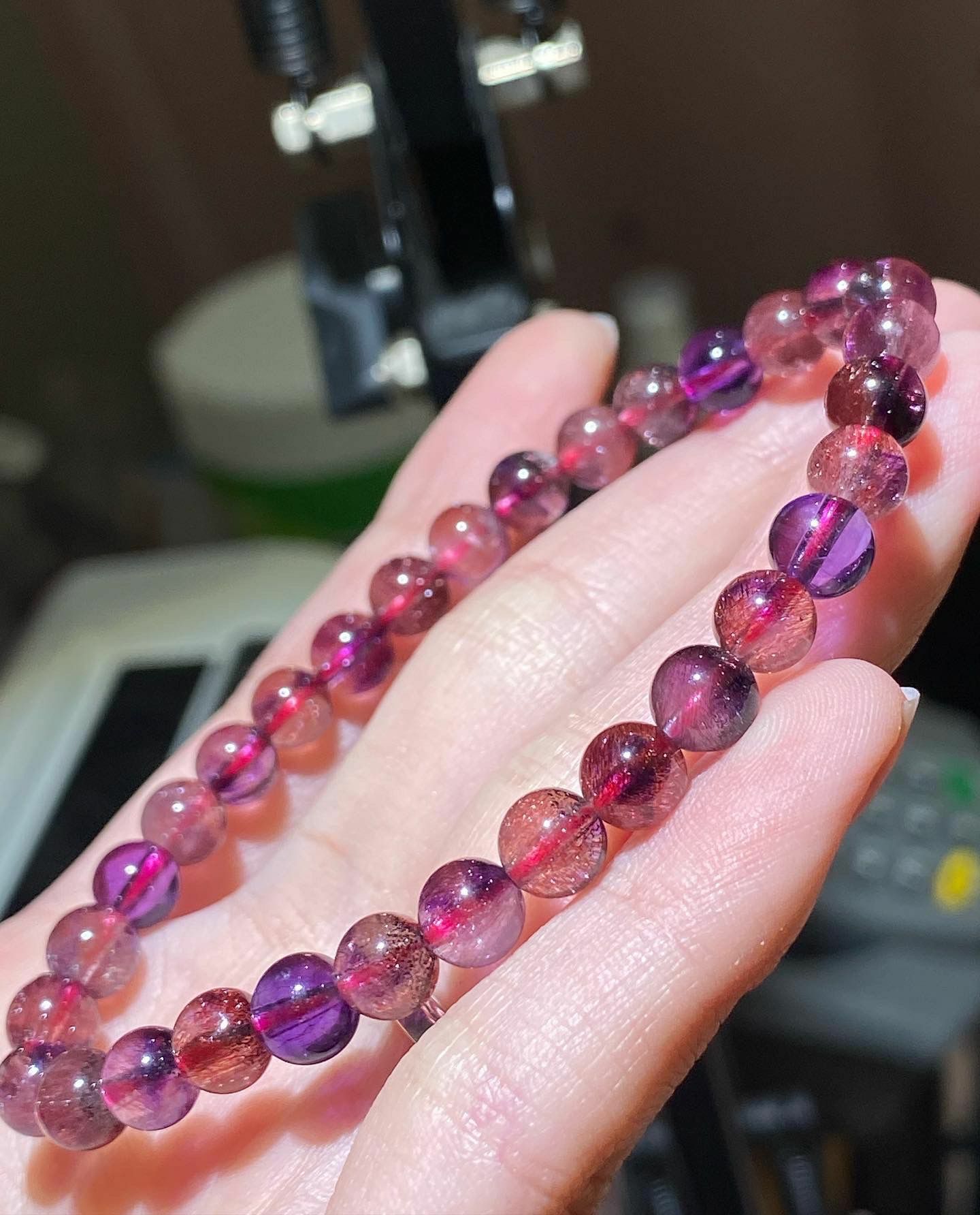 雙色密礦紫粉燈超七