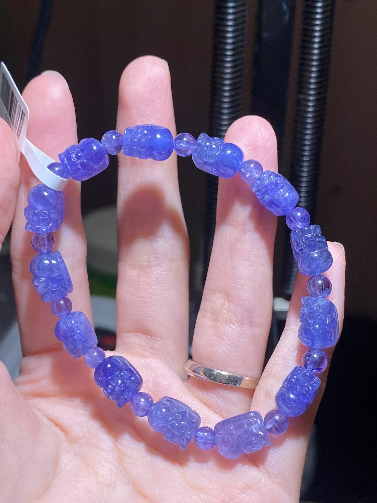 6-7+mm透坦桑石貔貅手串(C)