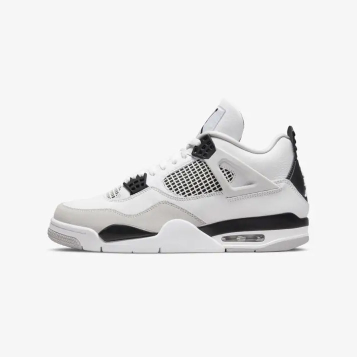 -(A10a)-AIR JORDAN 4 RETRO "MILITARY BLACK"- DH6927  111