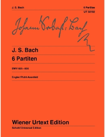 《J. S. Bach: 6 Partitas》BWV 825–830