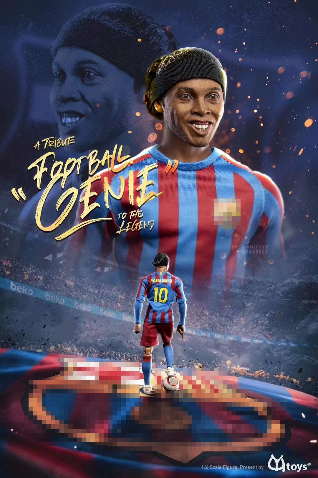 CYYTOYS : 1/6 soldiers classic series football doll Ronaldinho