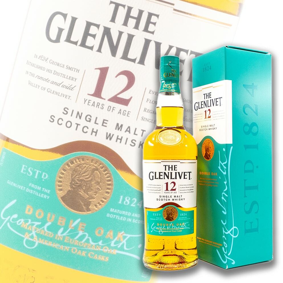 格蘭利威THE GLENLIVET 12 YEARS Double Oak 單一麥芽威士忌700ml