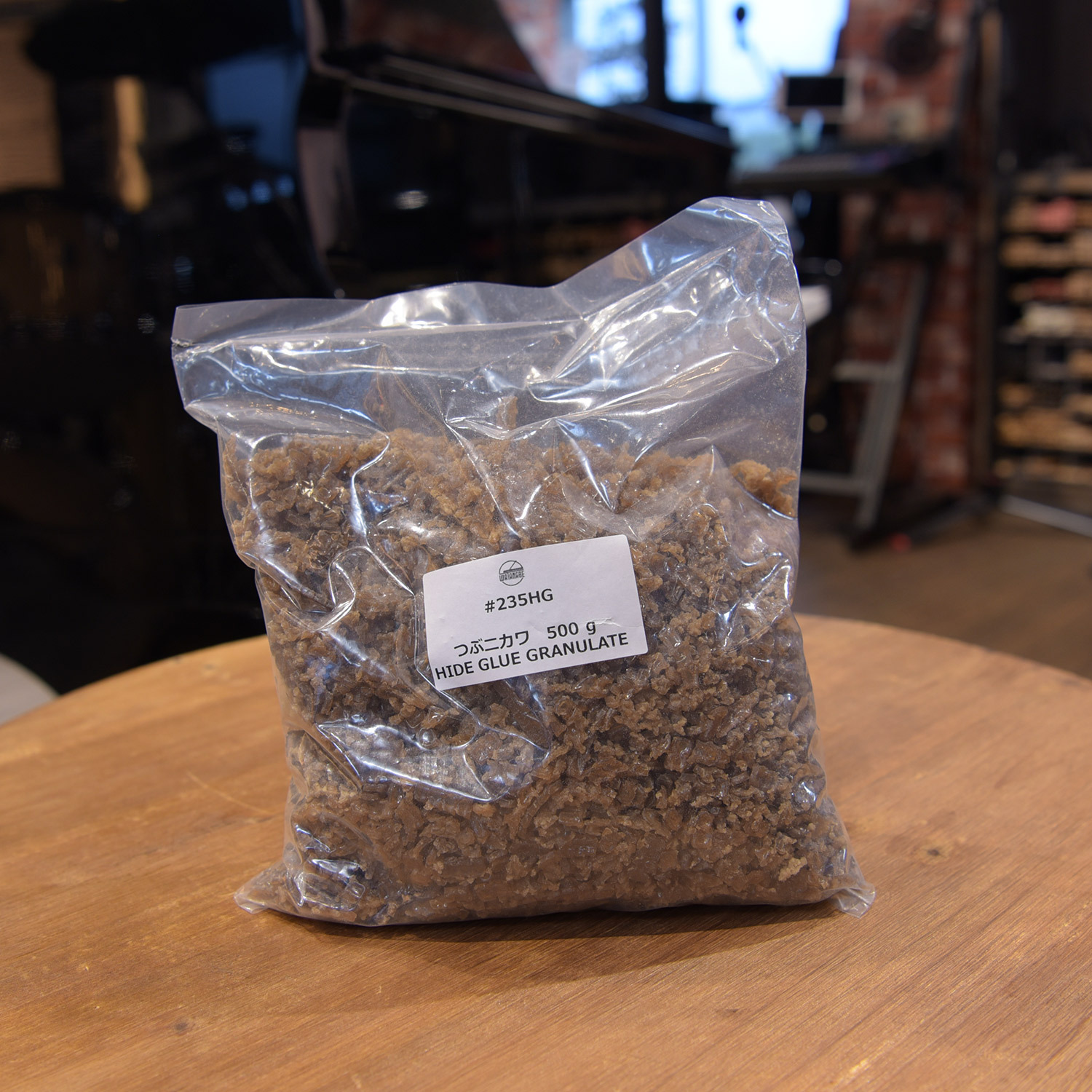 日本進口 渡邊商店 #235HG 牛皮膠粒 500g/Hide glue granulate 加熱隱藏膠