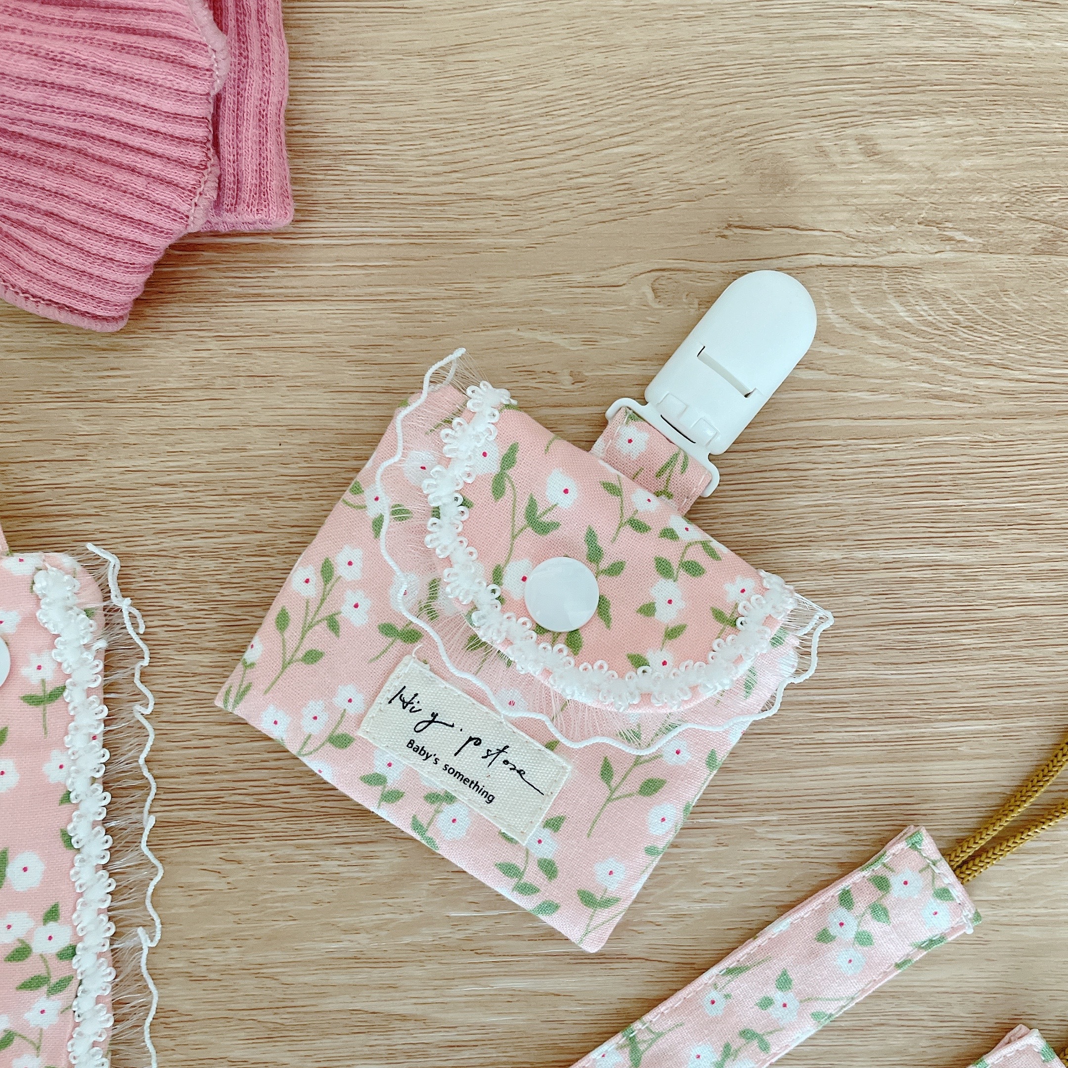 Hi Y.P store-平安符袋-溫柔小白花