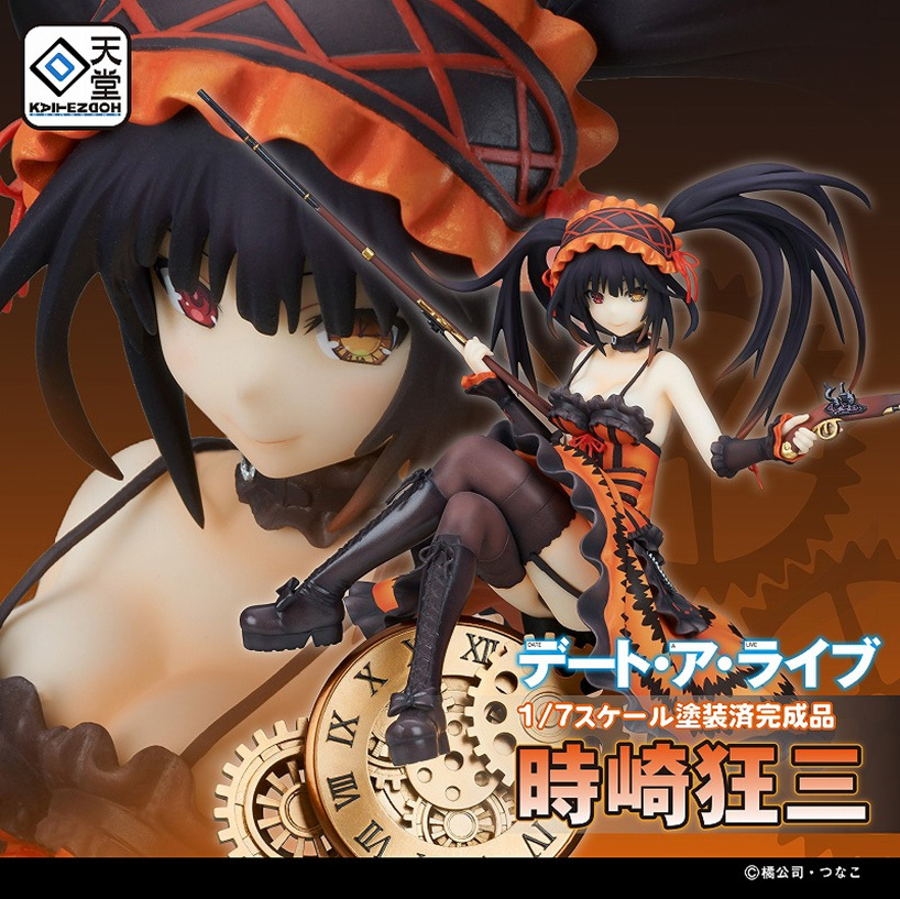 「ACG.GO」「預購」日版 回天堂 時崎狂三 約會大作戰 1/7 PVC figure