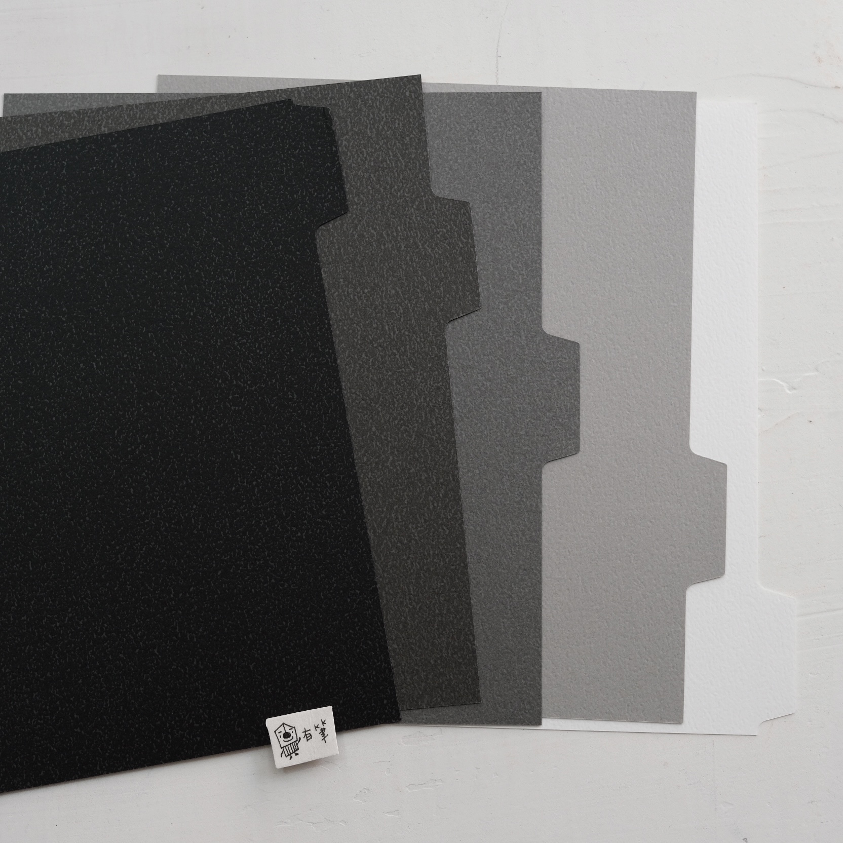 HBWA5 Index 灰階分隔頁｜ASHFORD 日本