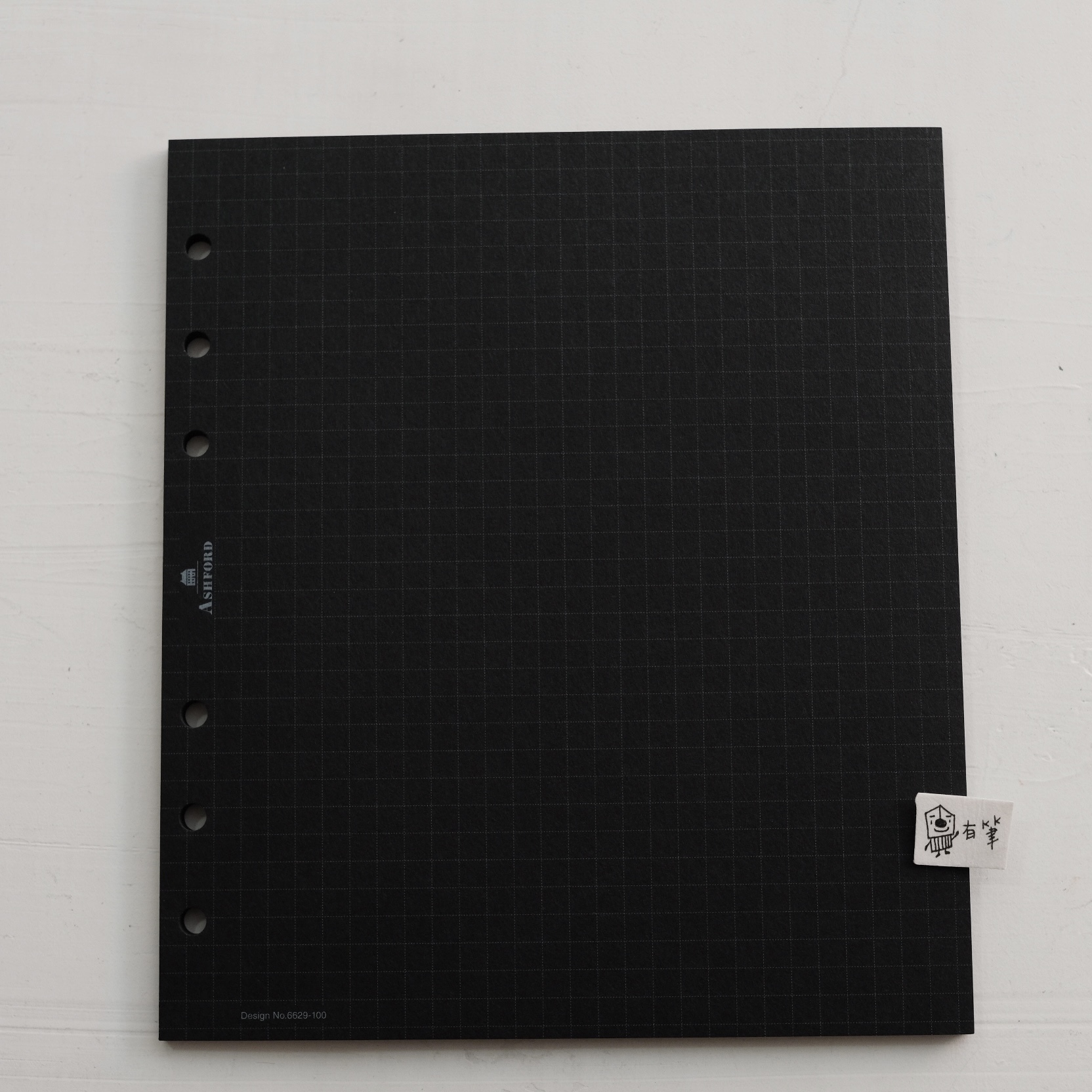 HBWA5 黑色方眼內頁 5mm｜ASHFORD 日本