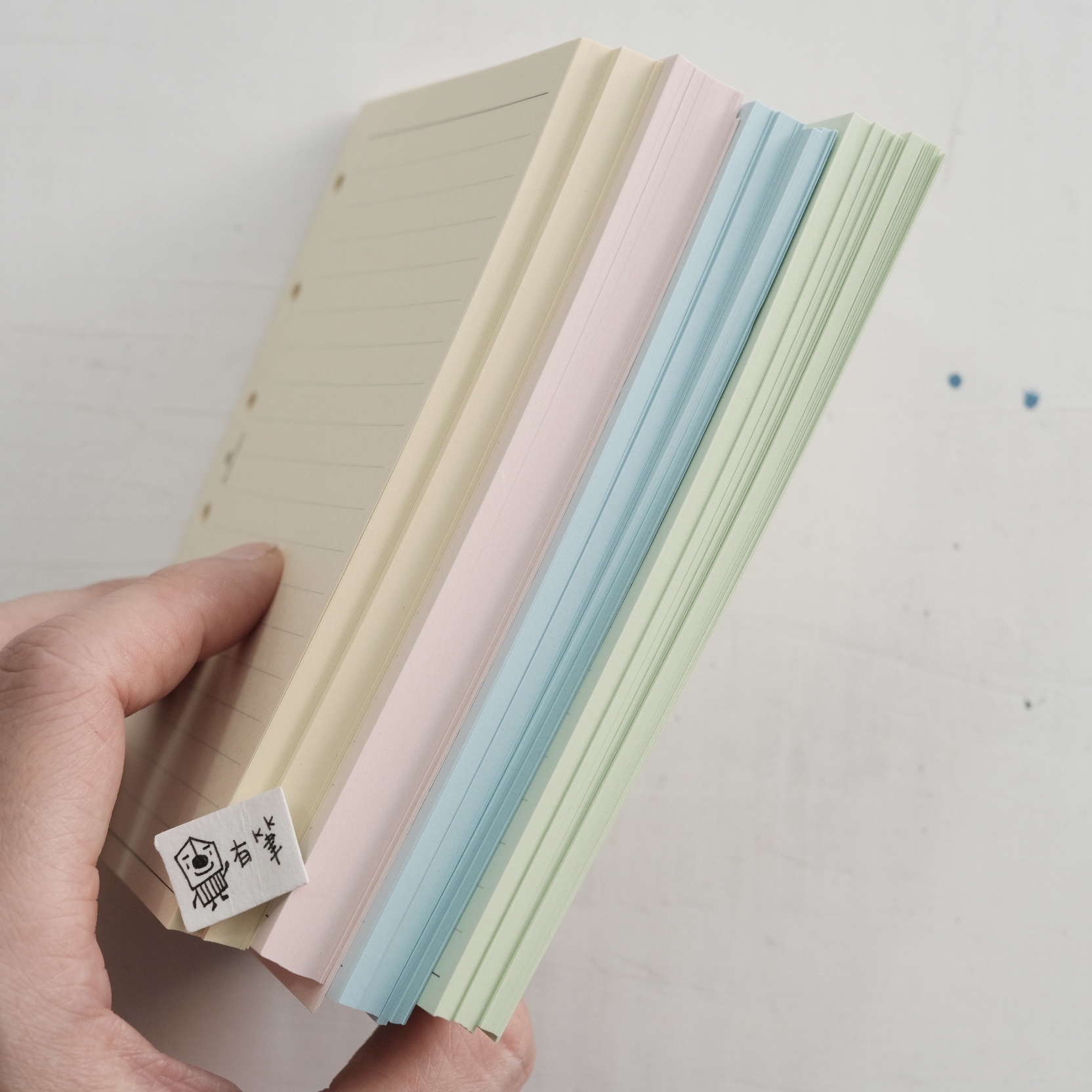 ASHFORD - MINI 6 / 6mm Lined Coloured Paper