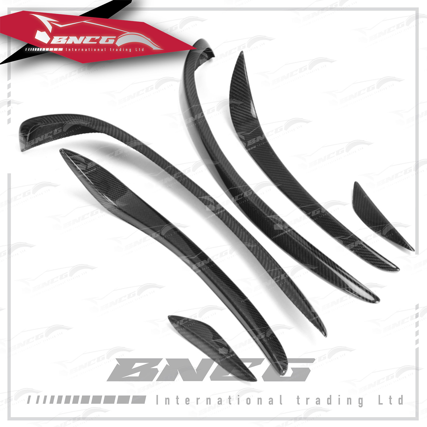 賓士 Benz CLA Class W117 改裝 卡夢 碳纖維 外觀件 空力套件 前保桿 風刀