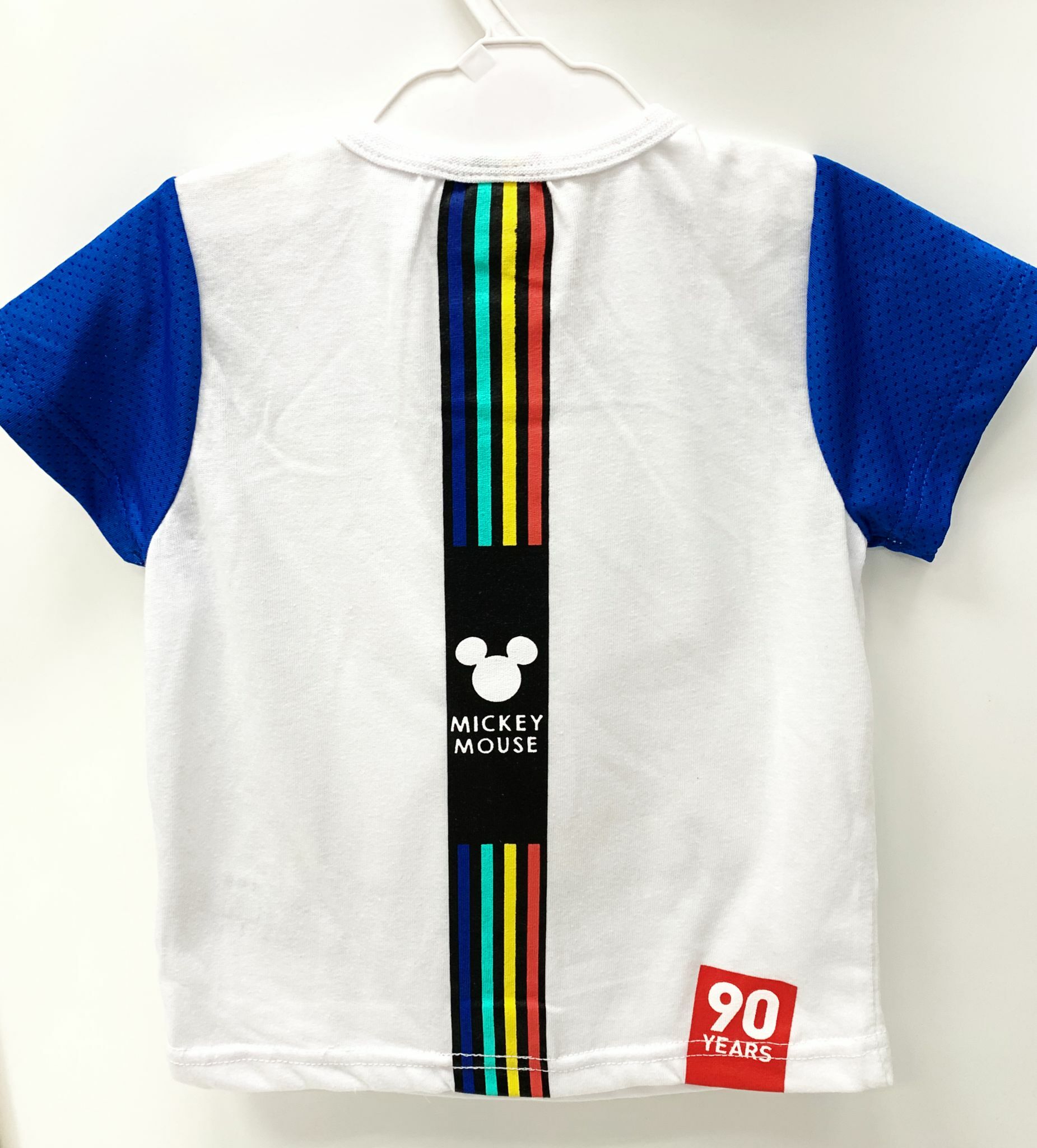 清貨優惠 迪士尼Mickey Mouse 90th 短袖T恤 白色 80,90,95,100