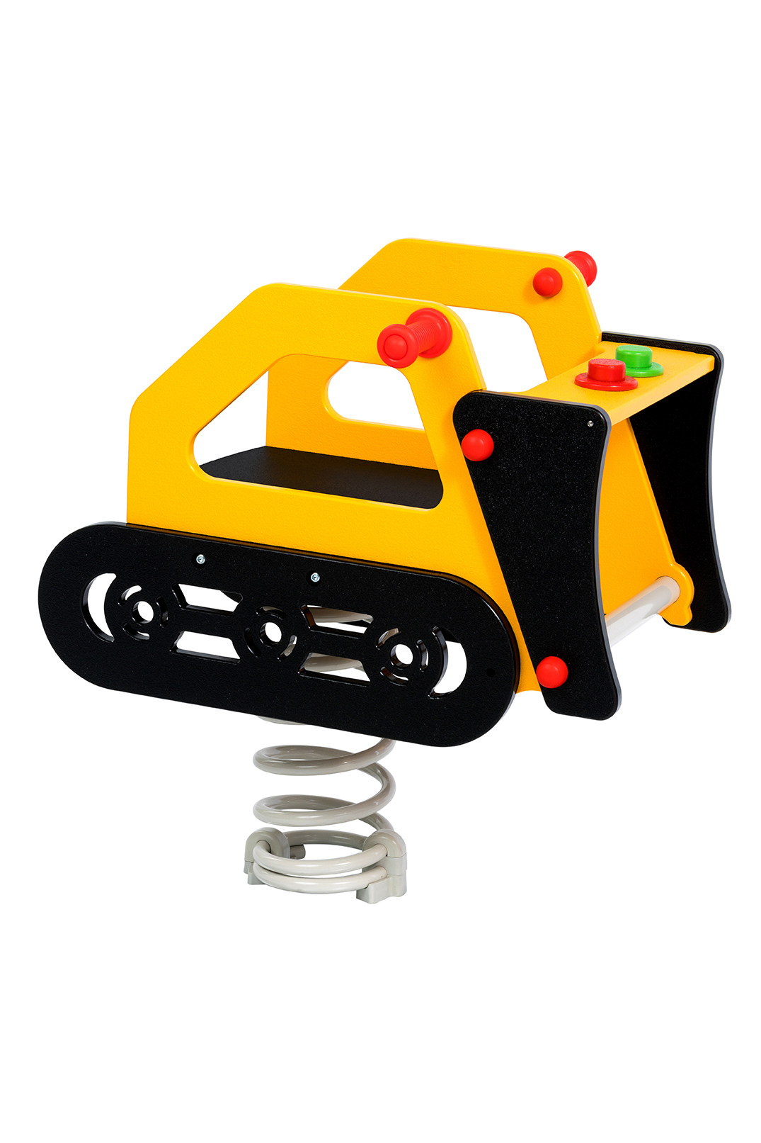 SPRING TOYS IN HDPE WITH SPRING TYPE ‘SMALL’ - bulldozer