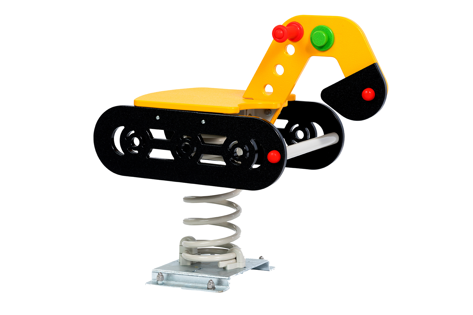 SPRING TOYS IN HDPE WITH SPRING TYPE ‘SMALL’ - excavator