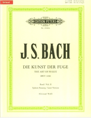 《J. S. Bach: The Art of Fugue BWV 1080》Vol. 2  Later Version