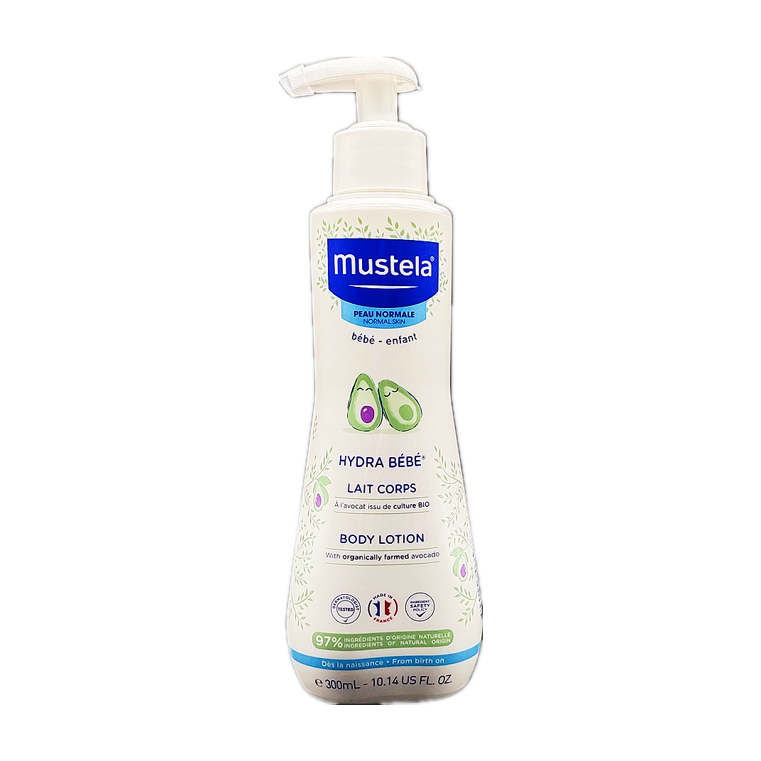 Mustela Hydra Bebe Body Lotion for Normal Skin, 300 ml