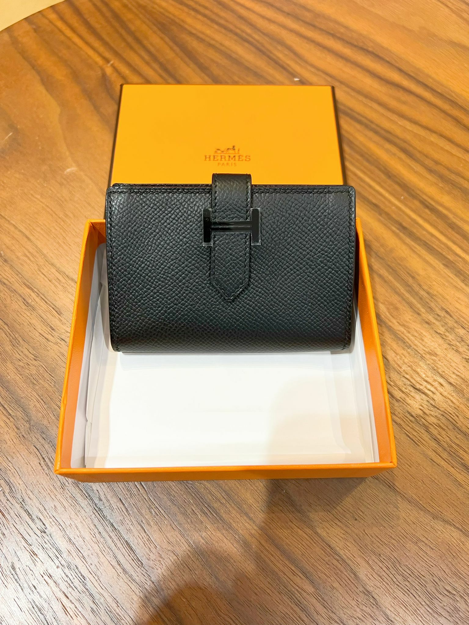 Bearn mini card holder 89 noir cy epsom