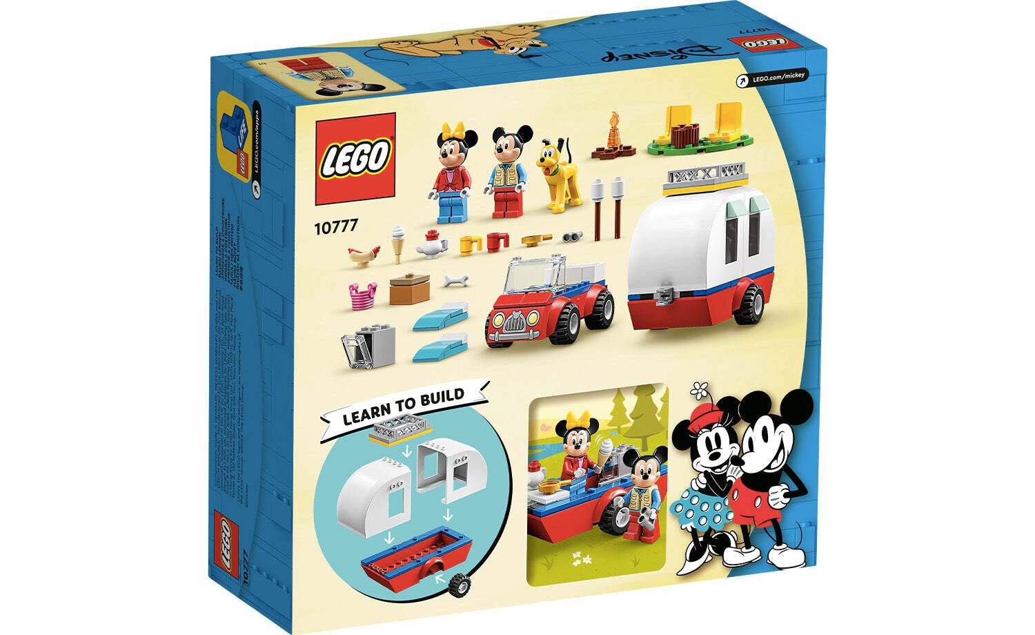[飛米樂高積木磚賣店] LEGO 10777 Disney-米奇和米妮的露營之旅