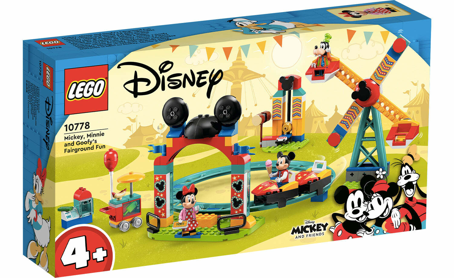 [飛米樂高積木磚賣店] LEGO 10778 Disney-米奇米妮和高飛狗的遊樂場樂趣