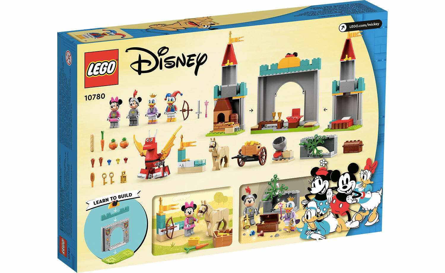 [飛米樂高積木磚賣店] LEGO 10780 Disney-米奇和朋友們城堡防禦