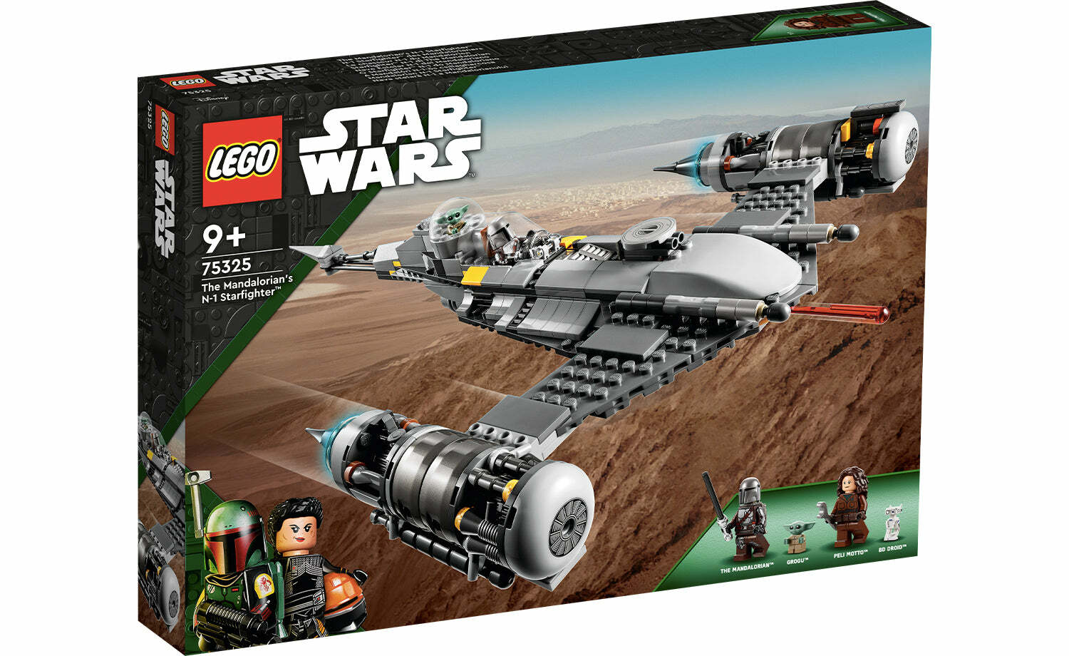 [飛米樂高積木磚賣店] LEGO 75325 Star Wars-曼達洛人的 N-1 星際戰機