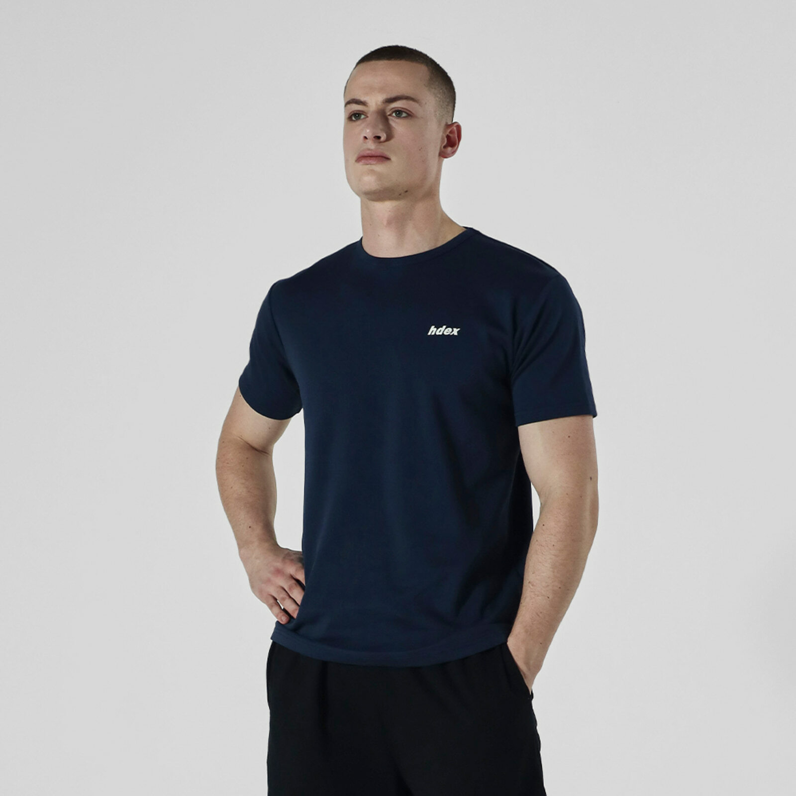HDEX Classic Small Logo Muscle-Fit Short Sleeve Tee