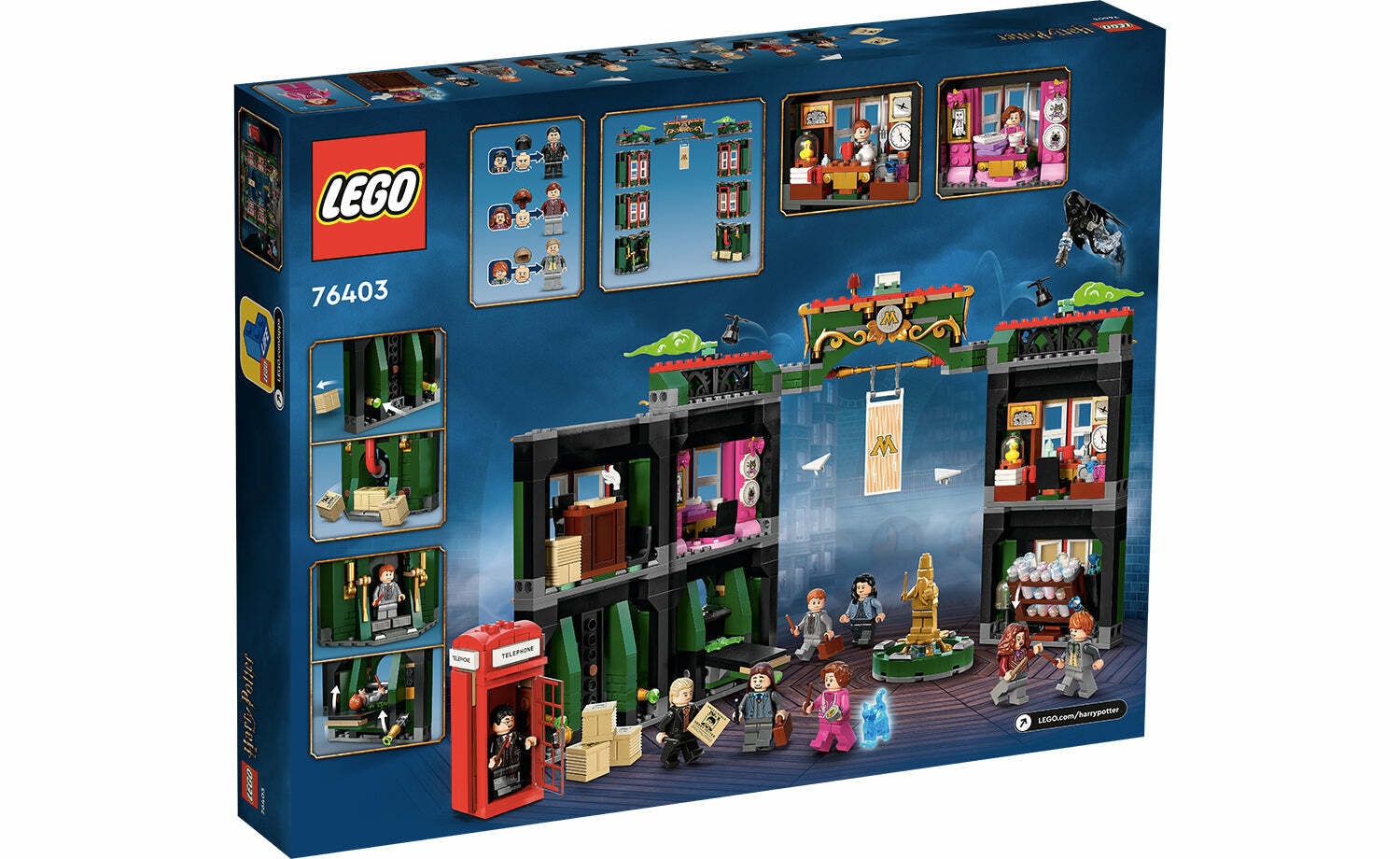 [飛米樂高積木磚賣店] LEGO 76403 Harry Potter-魔法部