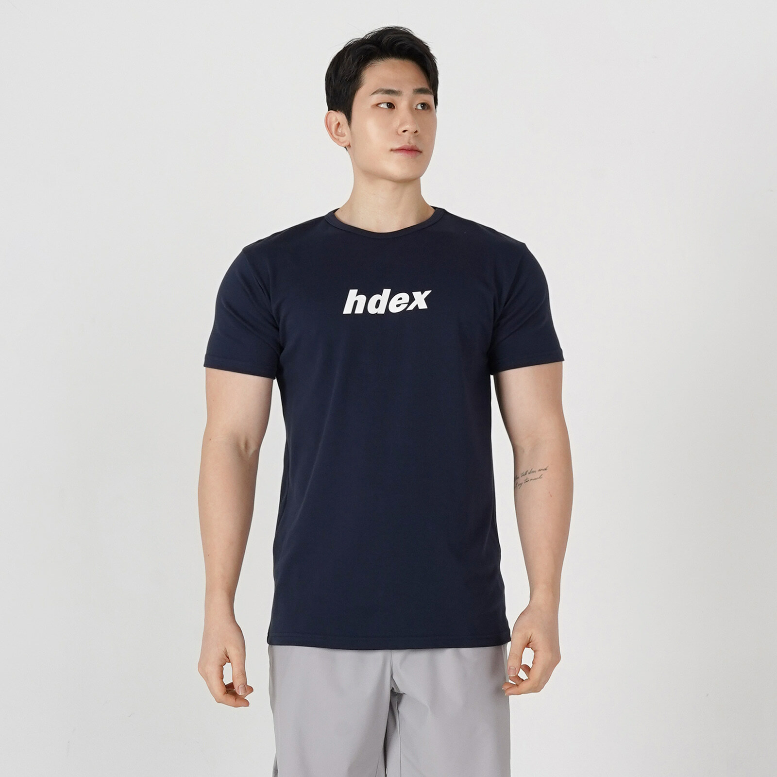 HDEX Classic Logo Muscle Fit Short Sleeve Tee