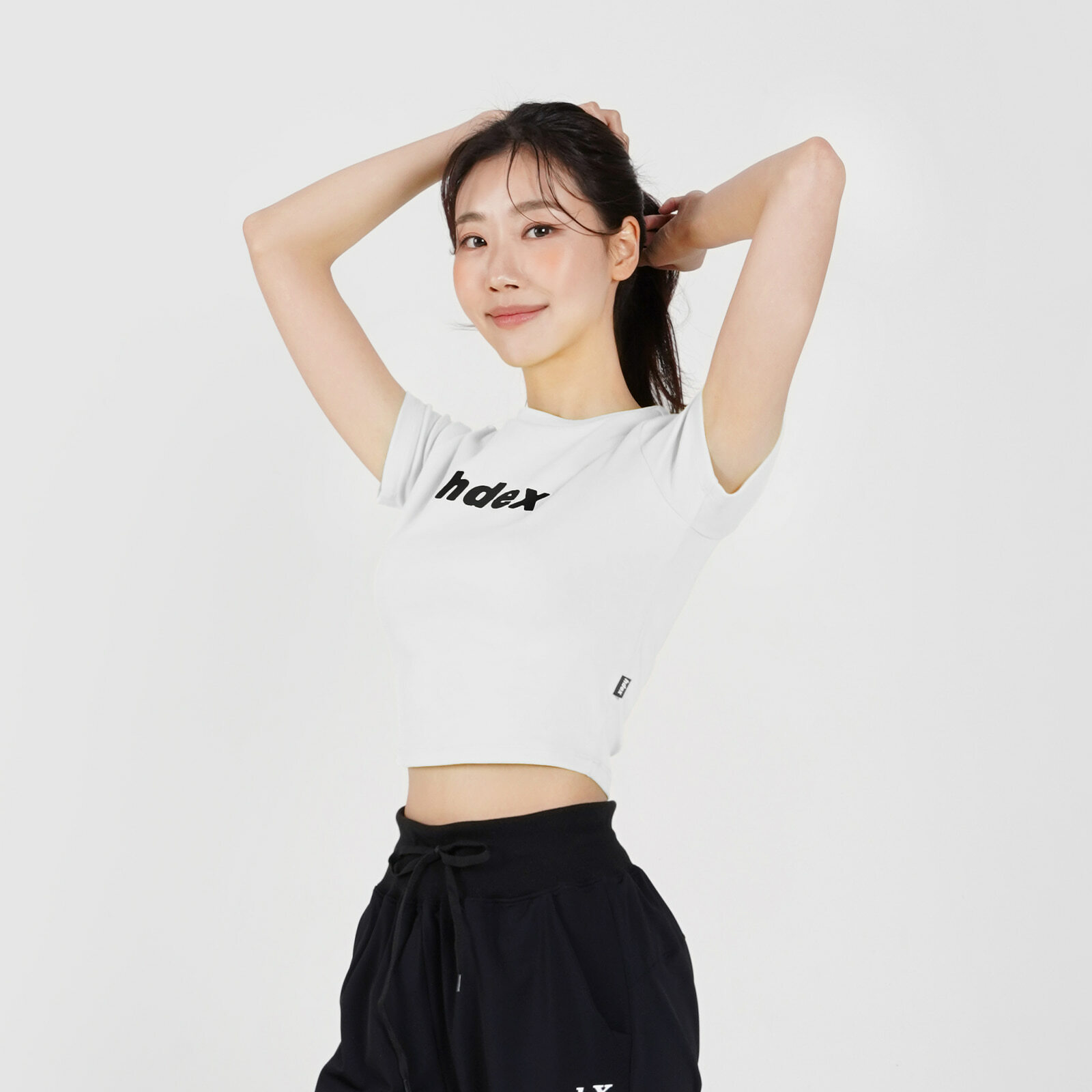 HDEX Women Relax Fit Crop Tee