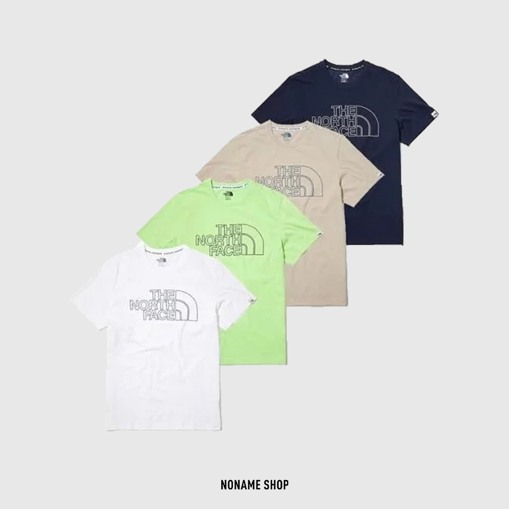 THE NORTH FACE 北臉 TNF 短袖 四色 韓國限定 大LOGO 基本款 短TEE (男款)