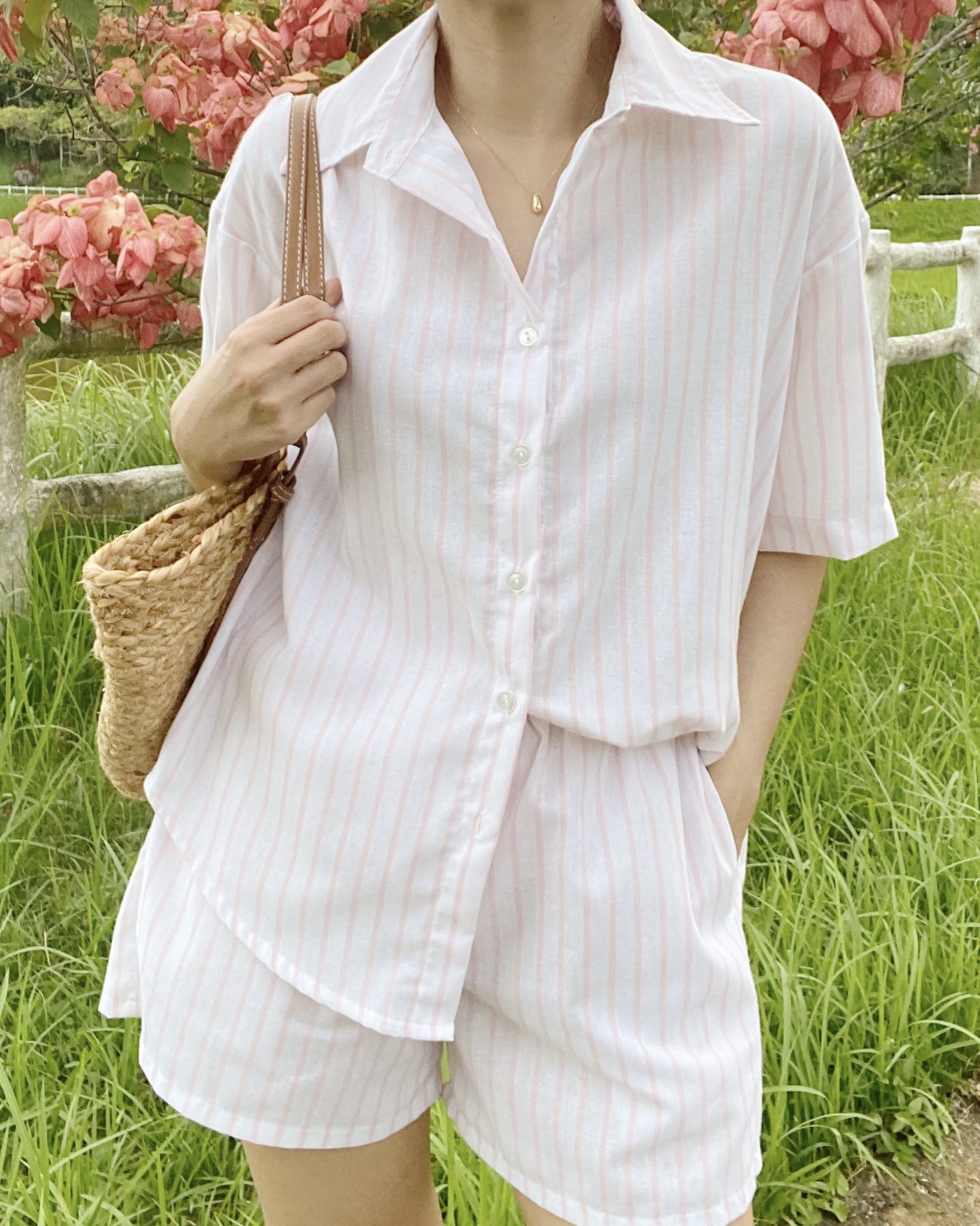 Filippa Coords - Pink Stripes