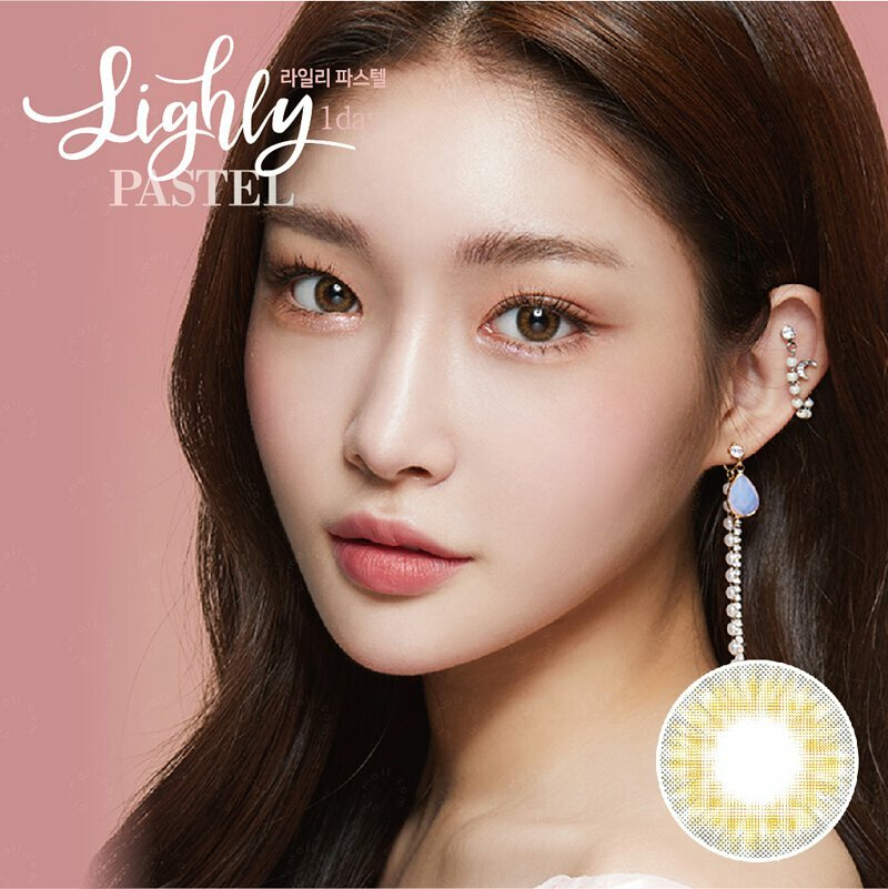 Lenstown Lighly Pastel 每日拋棄彩妝隱形眼鏡｜每盒20片 ( Brown )