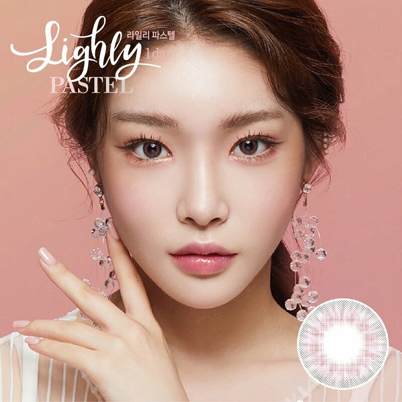 Lenstown Lighly Pastel 每日拋棄彩妝隱形眼鏡｜每盒20片 ( Pink )