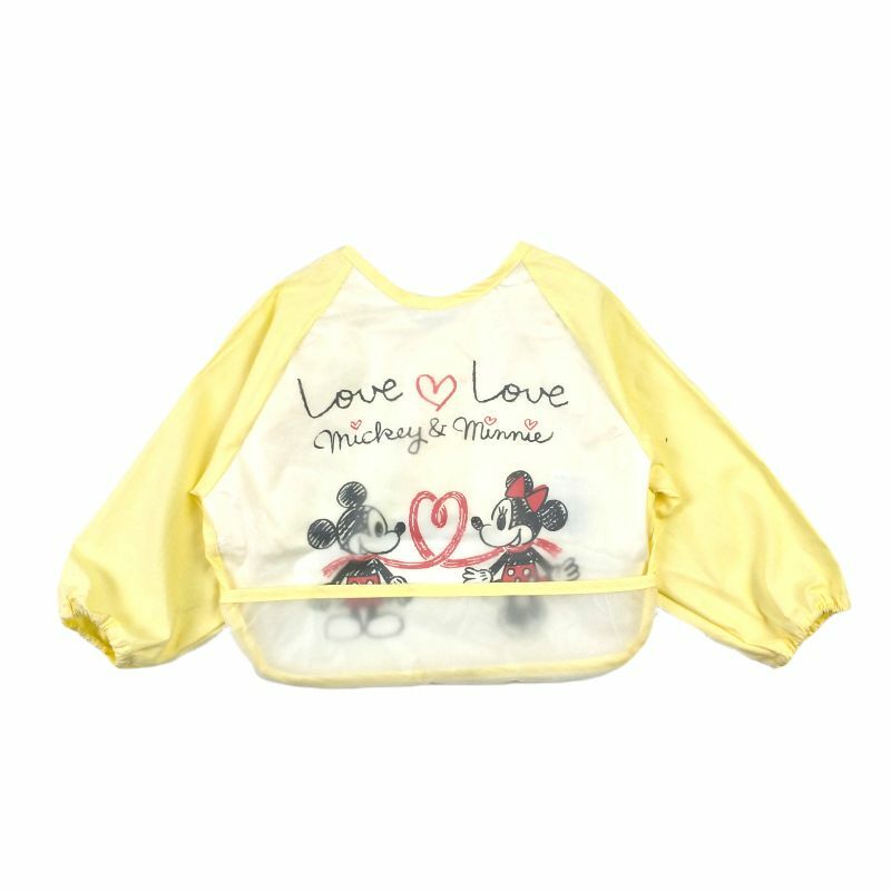 Mickey & Minnie 長袖飯衣