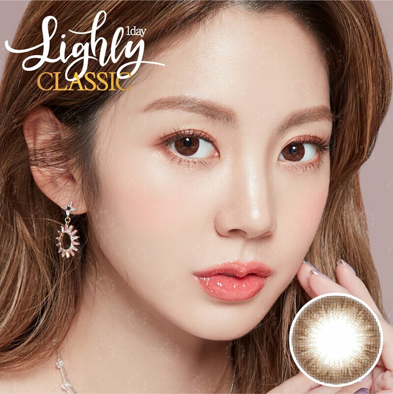 [預訂] Lenstown Lighly Classic 每日拋棄彩妝隱形眼鏡｜每盒20片 ( Brown )