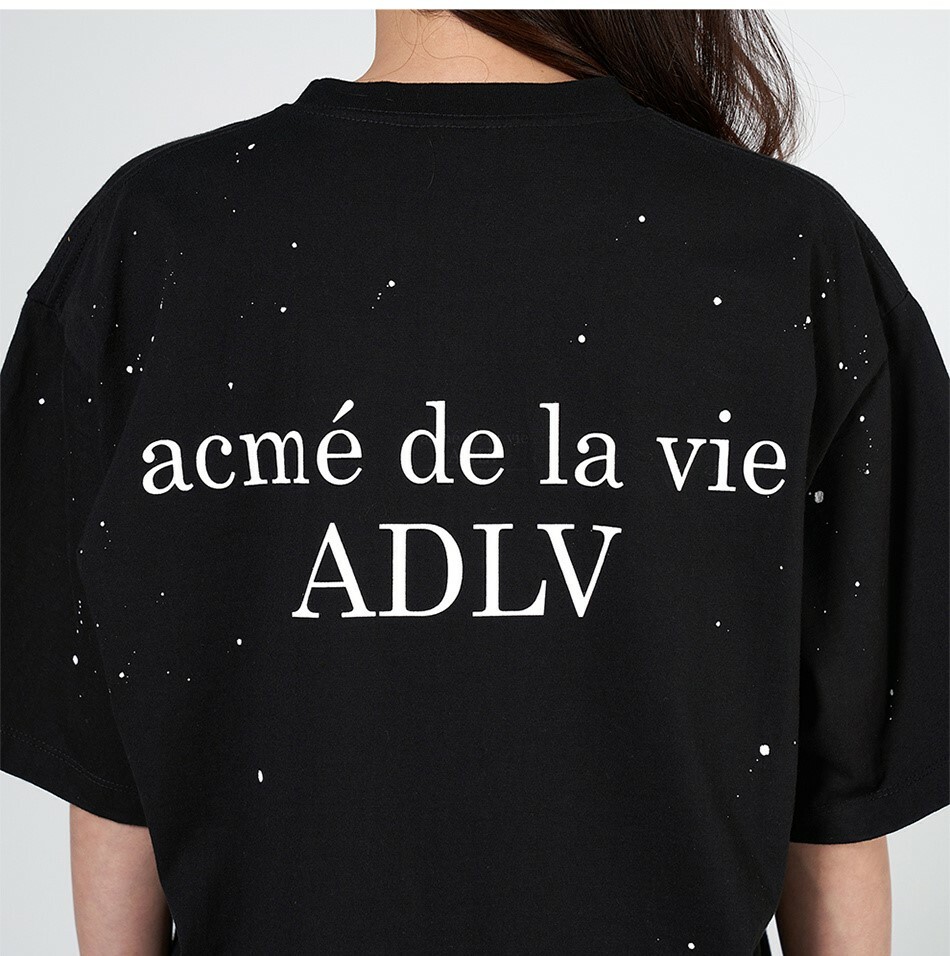 ACME DE LA VIE BABY FACE 小孩子 望眼鏡 短袖 短T 黑 ADLV-21SS-SSBKBF-BNC