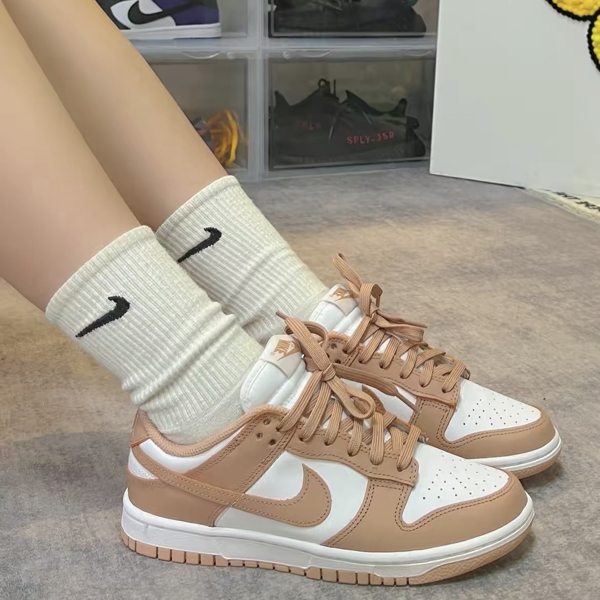 Nike Dunk Low "Rose Whisper" 白粉 玫瑰粉 現貨