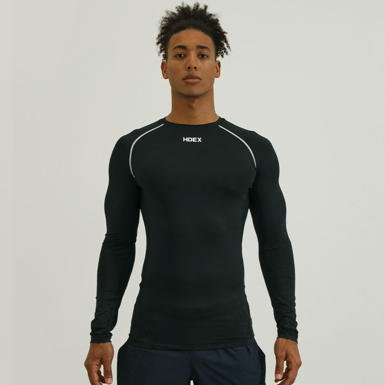 HDEX Main Logo Pro Muscle Fit Long Sleeve