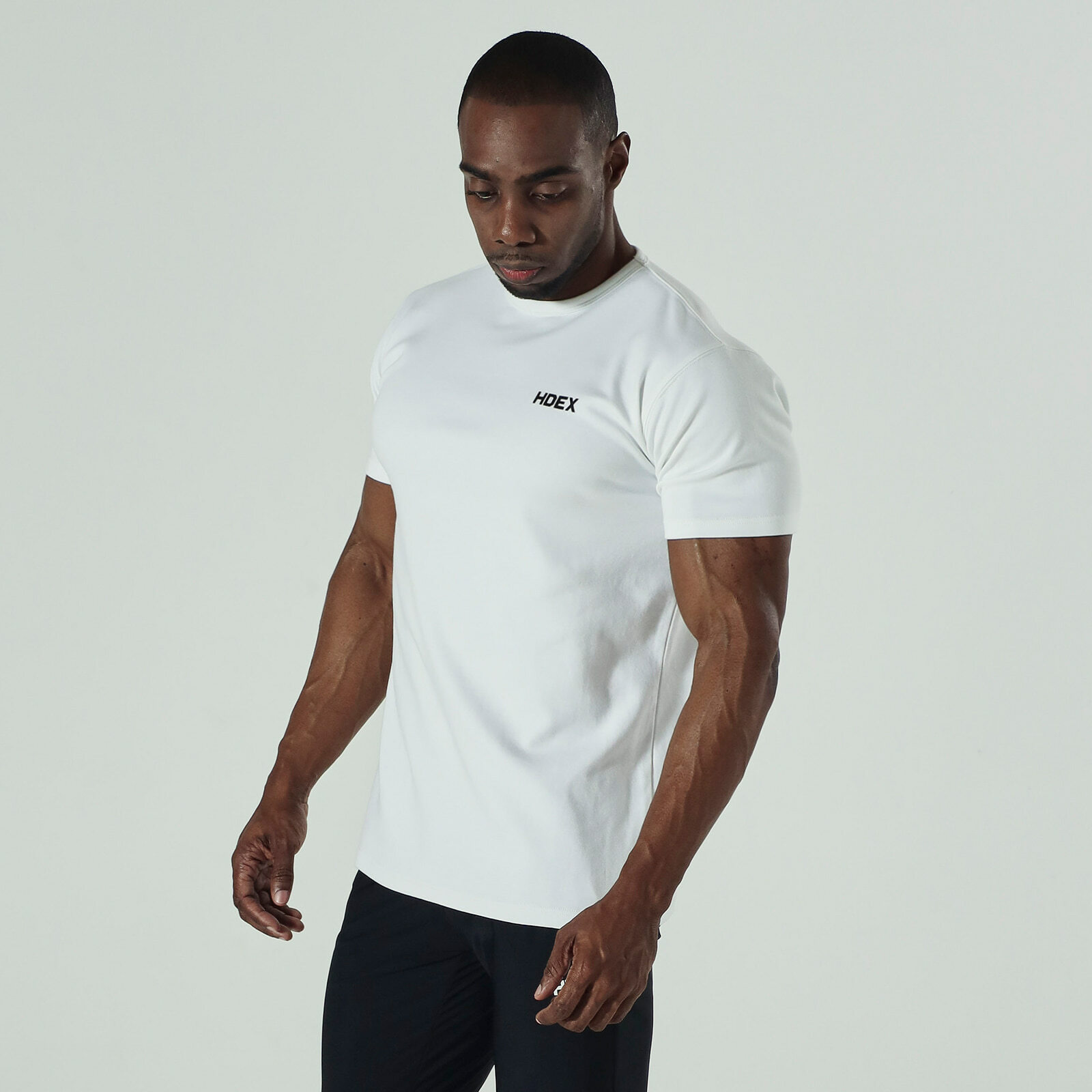 HDEX Main Back Logo Muscle Fit Short Sleeve
