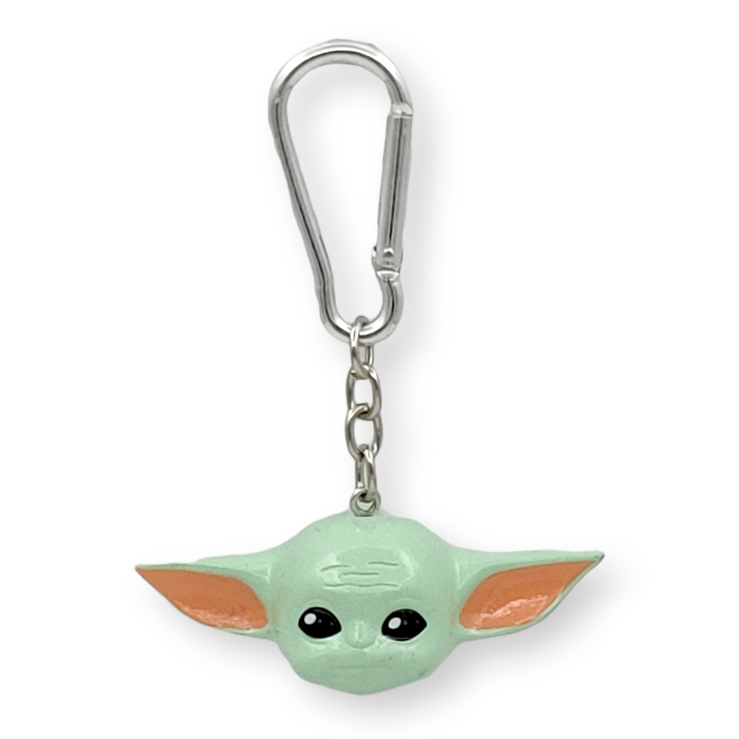 <星球大戰-曼達洛人>3D立體尤達BB(頭)鎖匙扣