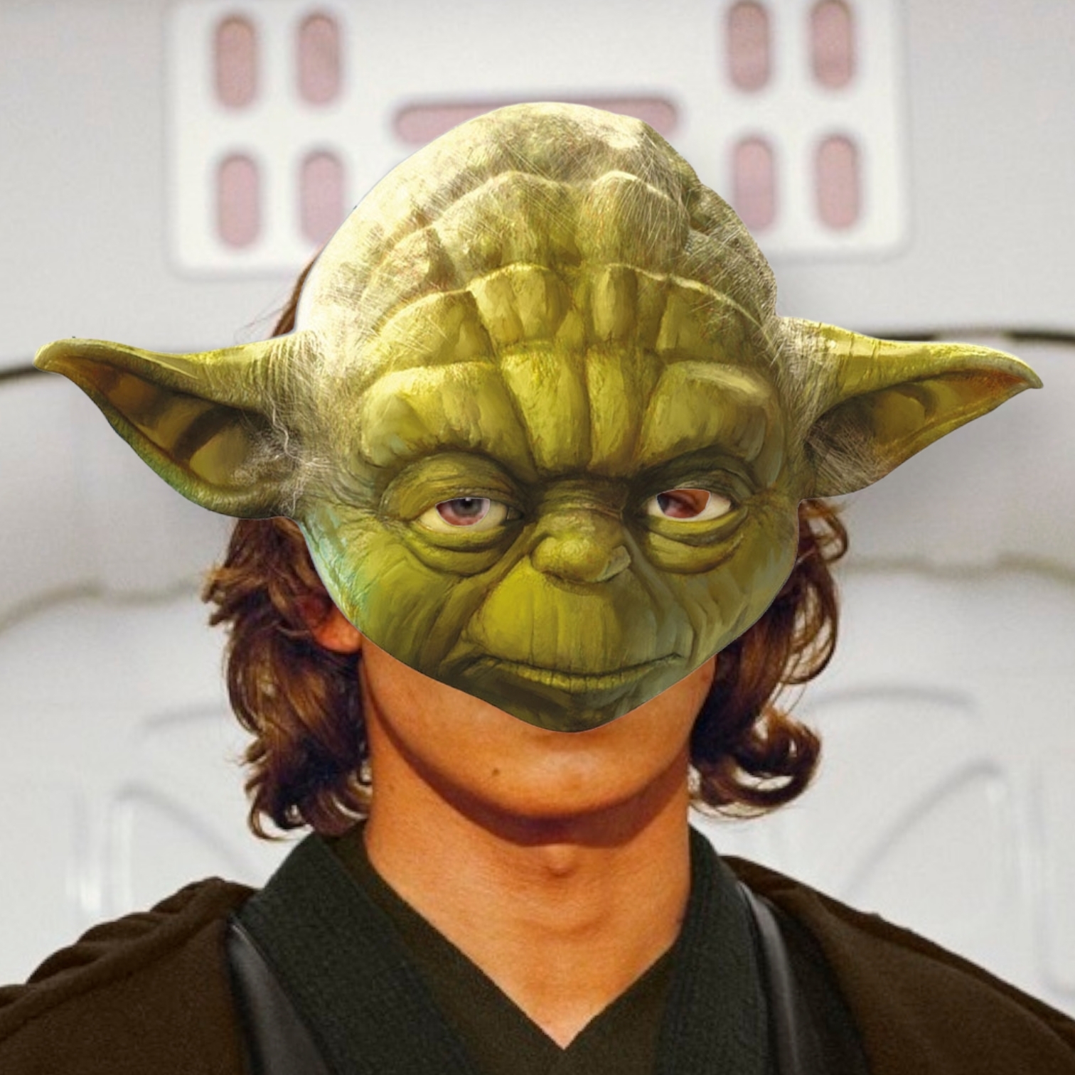 <星球大戰StarWars>尤達大師面具