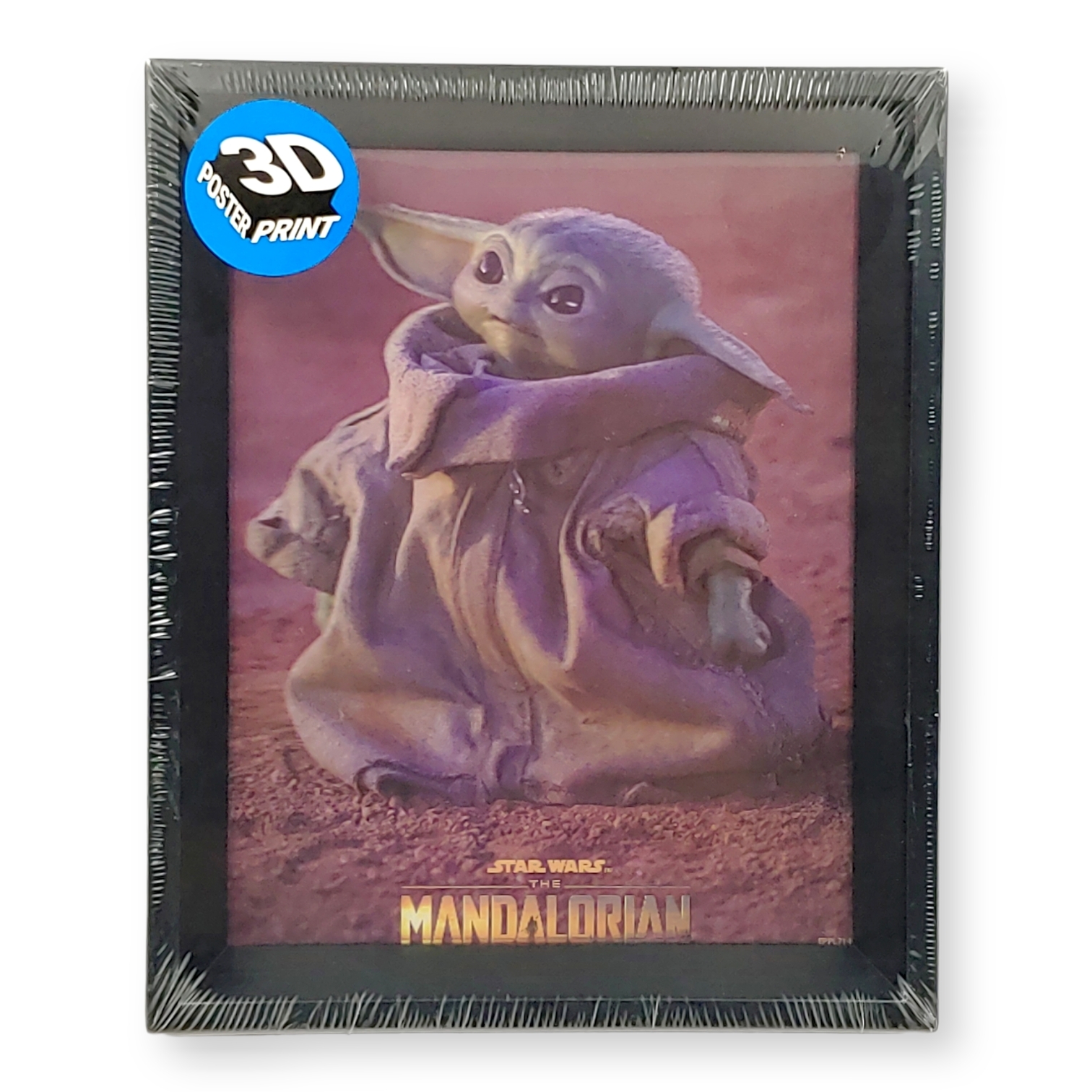 <星球大戰-曼達洛人>尤達BB 3D相框