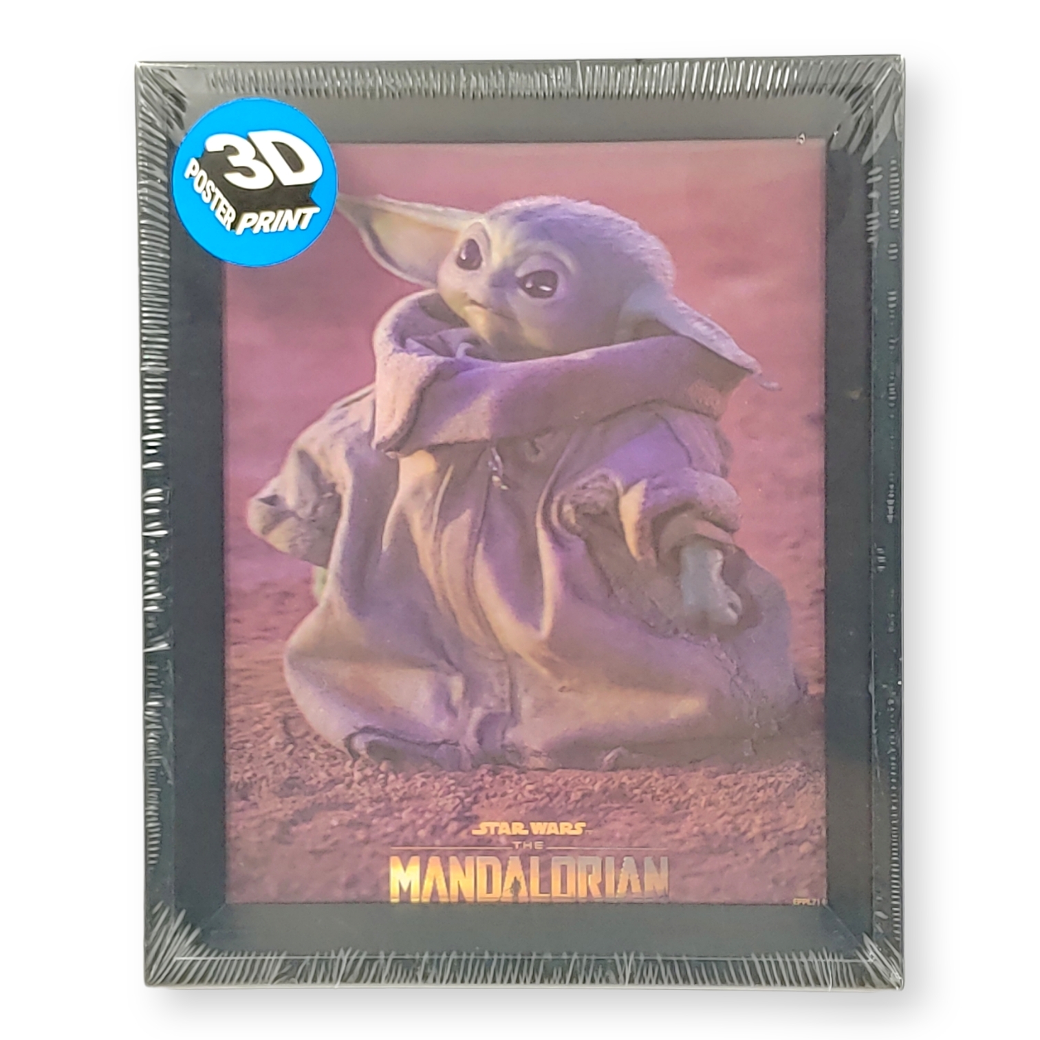 <星球大戰-曼達洛人>尤達BB 3D相框