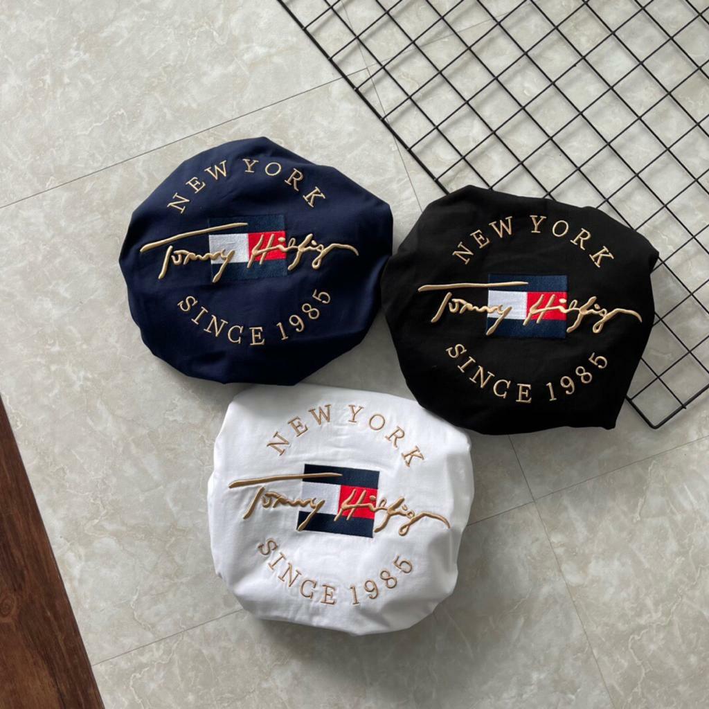 Tommy Hilfiger休閒經典刺繡三色短袖T恤