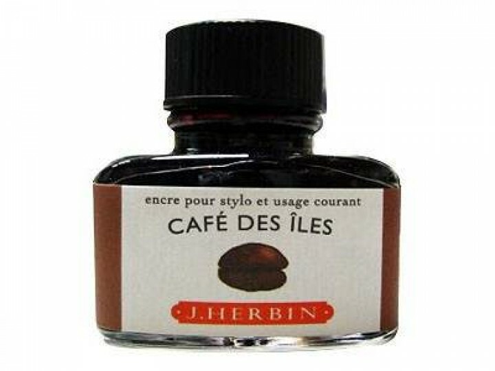 咖啡群島 鋼筆沾水筆墨水｜法國 J.Herbin 珍珠彩墨