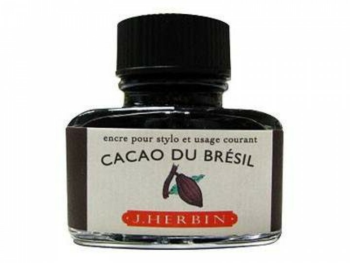 巴西可可 鋼筆沾水筆墨水｜法國 J.Herbin 珍珠彩墨